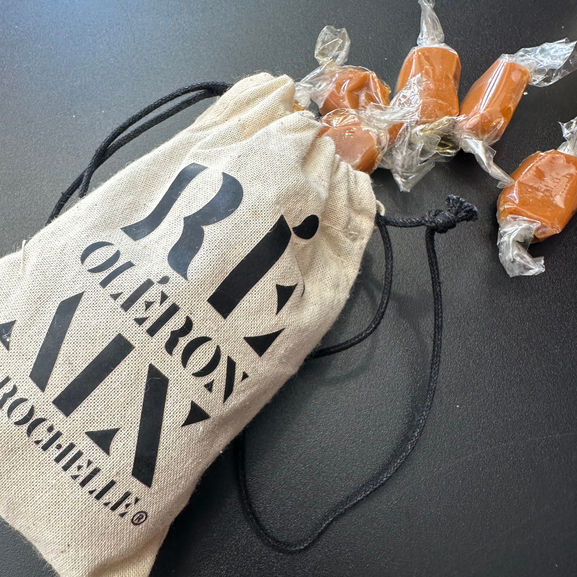 Sachet en coton de Caramels au beurre salé - 100g